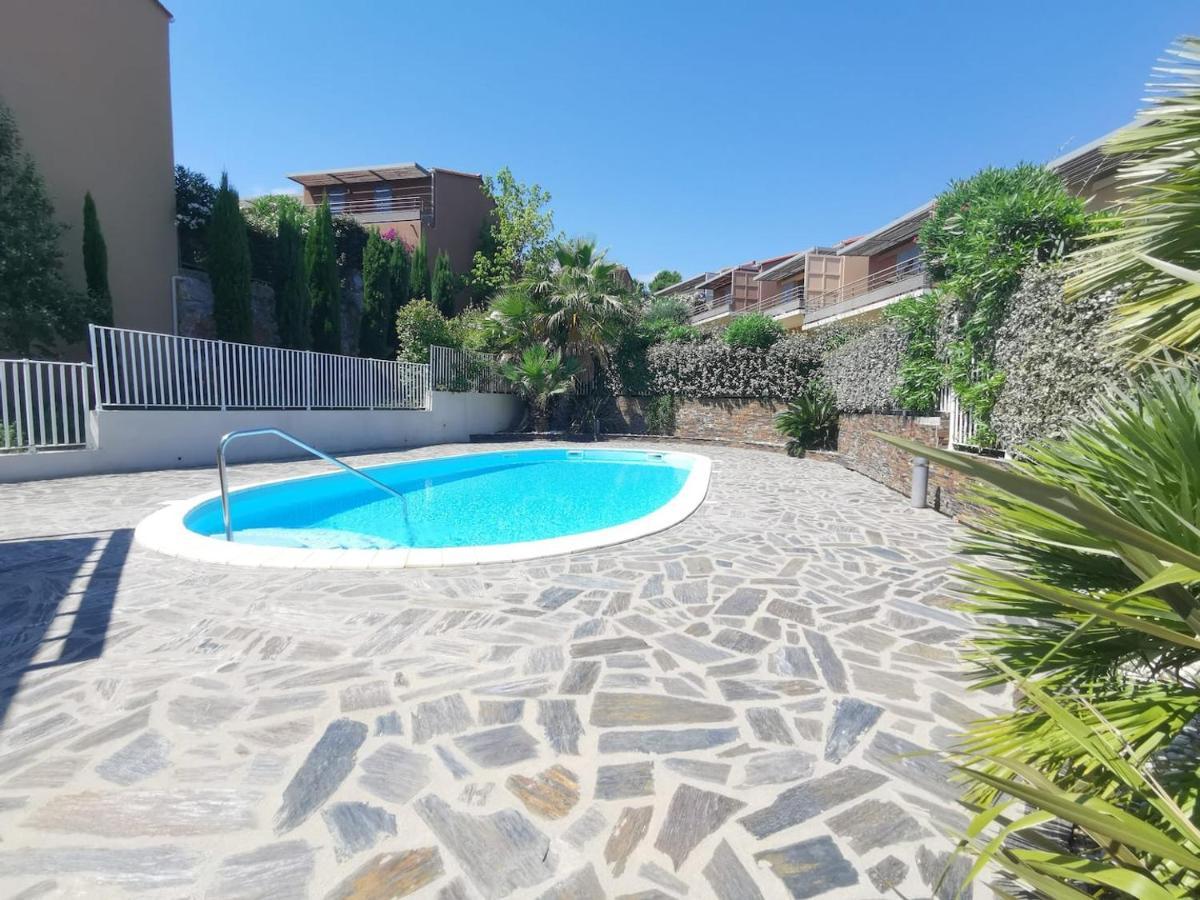 Апартаменты T3 Hippocampe -Jardin -Piscine -Garage -Clim Коллиур Экстерьер фото